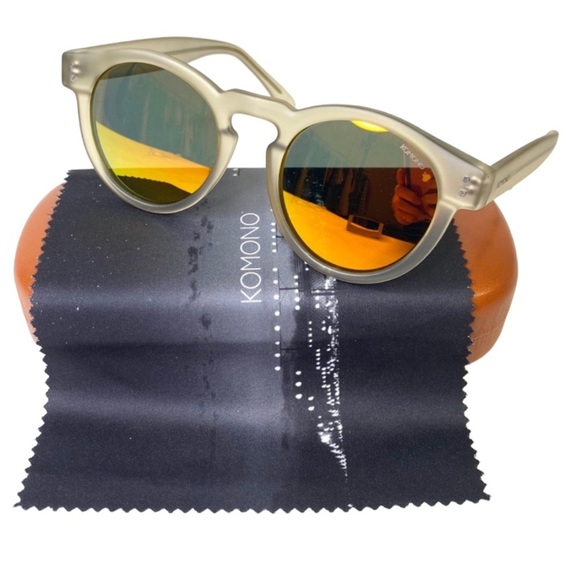KOMONO Clement Frost Red Mirror Sunglasses NEW - Picture 12 of 12